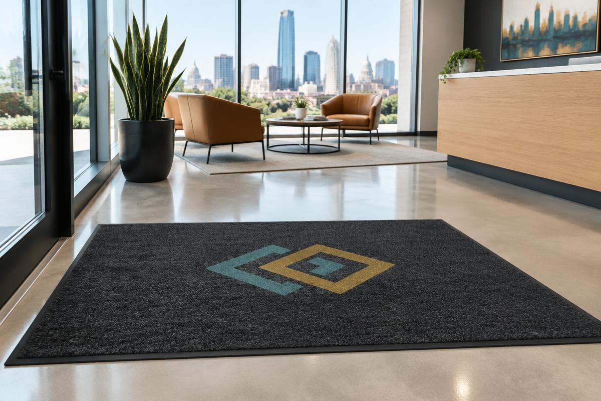 Indoor Custom Logo Wiper Mat